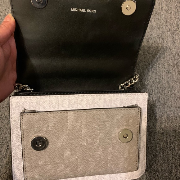 Michael Kors Jade balk/wht multi bag - Picture 6 of 8